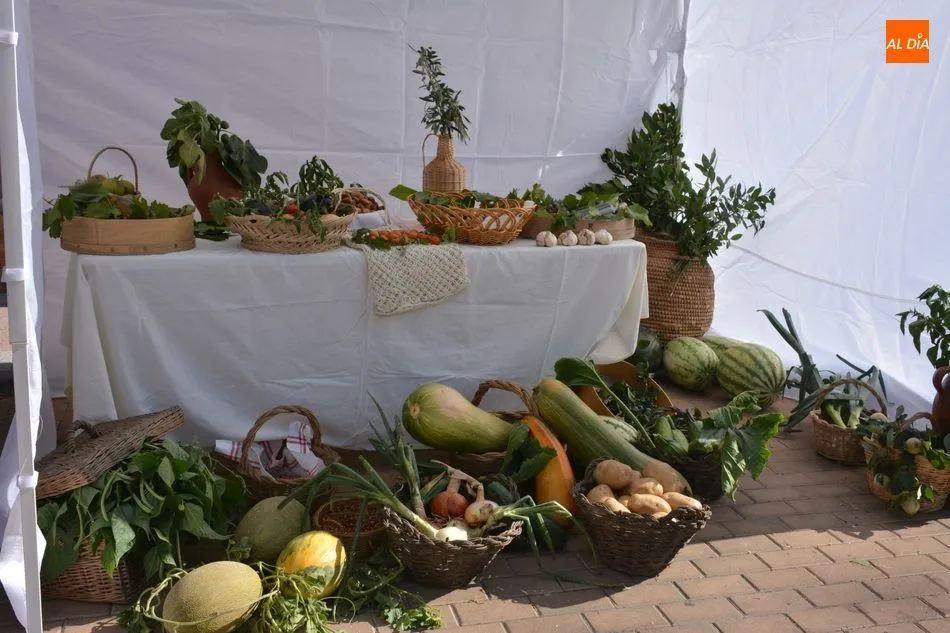 Foto 9 - Los productos aut&oacute;ctonos de la zona se muestran en la III Feria Hort&iacute;cola de Lumbrales