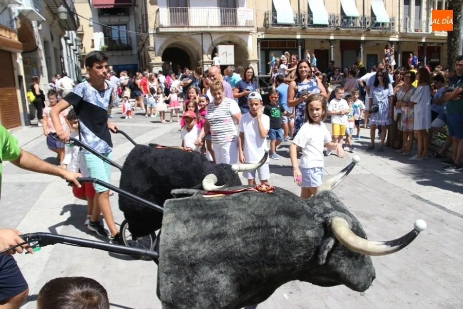 Foto 10 - Cabezudos y carretones taurinos hacen las delicias de los m&aacute;s peque&ntilde;os