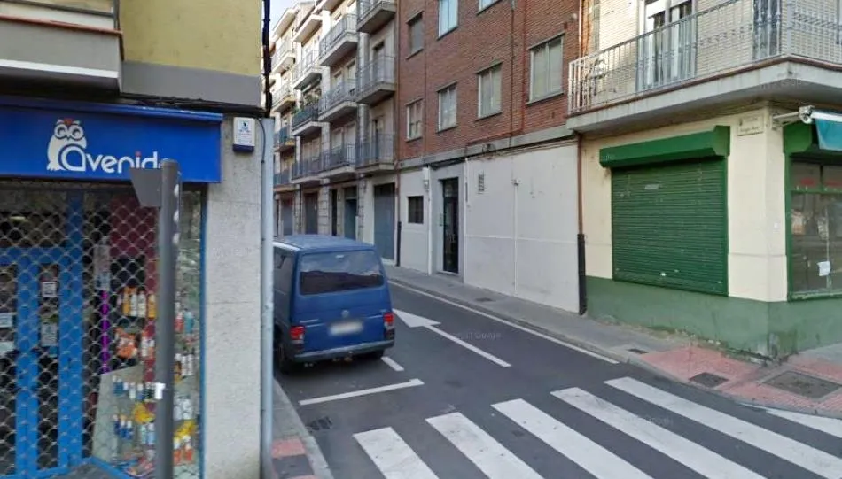 Calle Jorge Ibor, junto al Camino de las Aguas