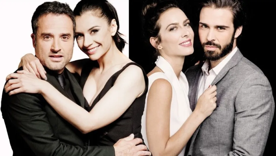 Daniel Guzmán, Miren Ibarguren, Kira Miró y Álex Barahona protagonizan la obra de teatro Dos más dos