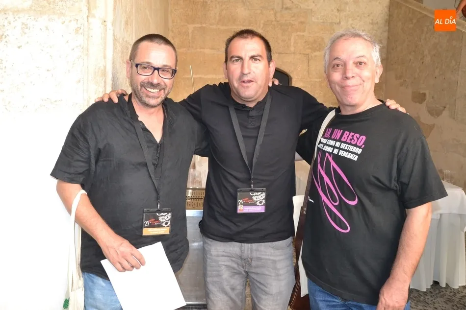 Eh, sácanos una foto: Con dos maestros del teatro  