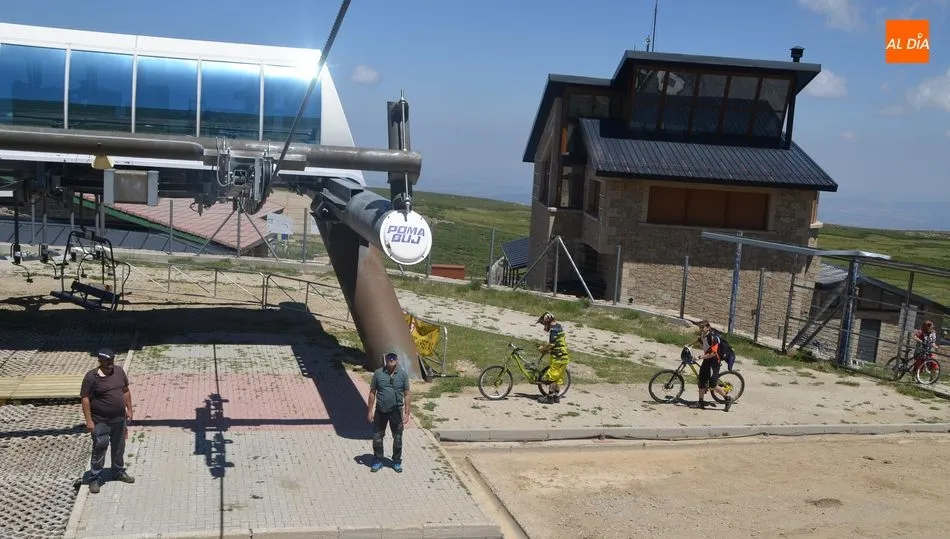 Parque de bicicletas de La Covatilla