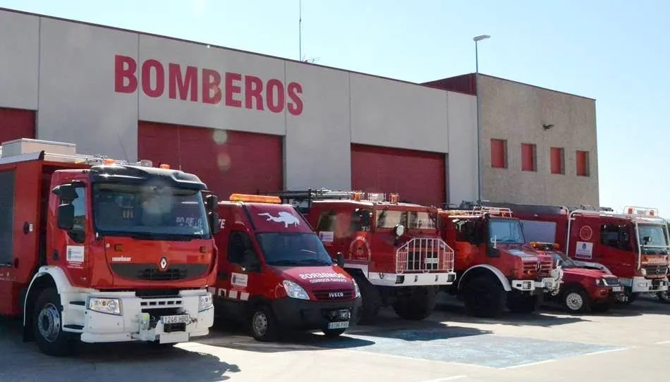 Parque de Bomberos de Ciudad Rodrigo, gestionado por una asociación de voluntarios con el respaldo económico de la Diputación