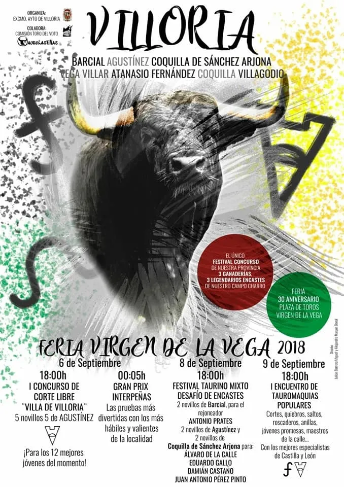 Foto 3 - Presentados los carteles taurinos de las fiestas de Villoria
