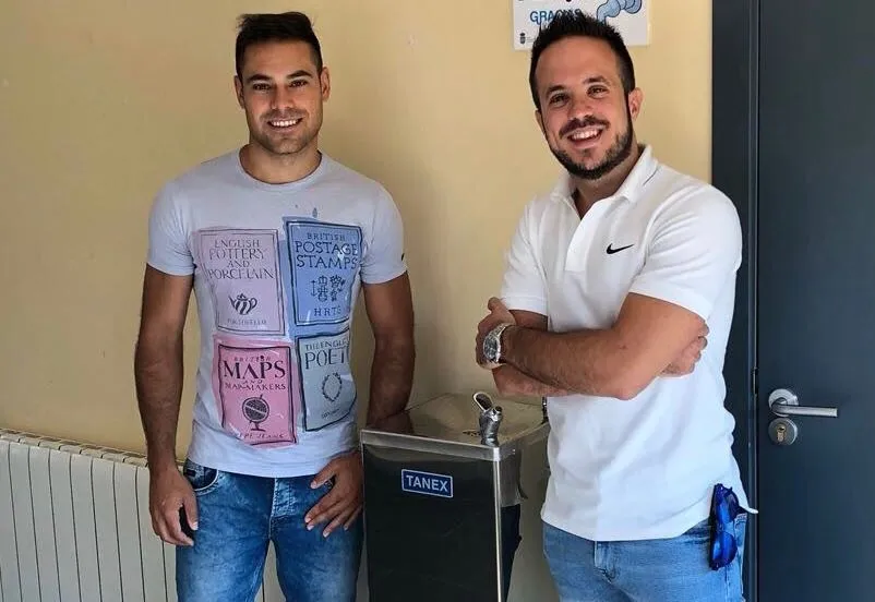 Tres instalaciones deportivas incorporan fuentes de agua  