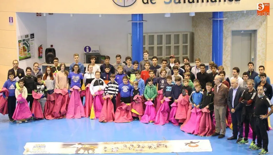 Alumnos de la Escuela de Tauromaquia