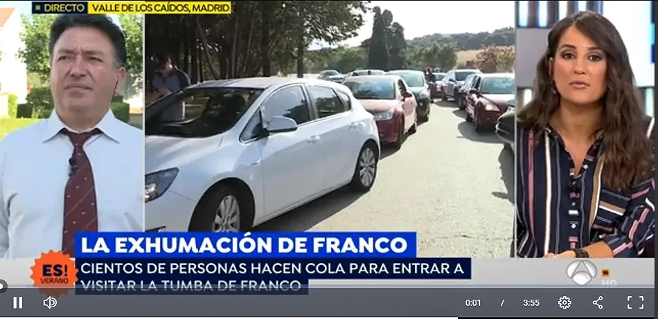 La idea de Germán Florindo de acoger los restos de Franco, acapara cada vez más la atención de los medios de comunicación