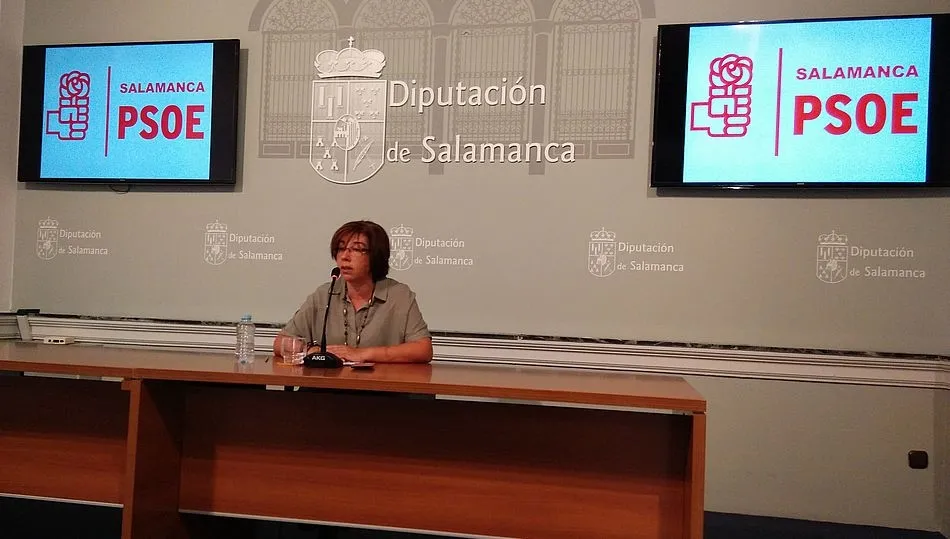 Carmen García, portavoz socialista en la Diputación