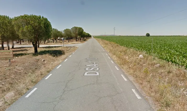 DSA-110 a su paso por Cilloruelo | Foto: Google Maps