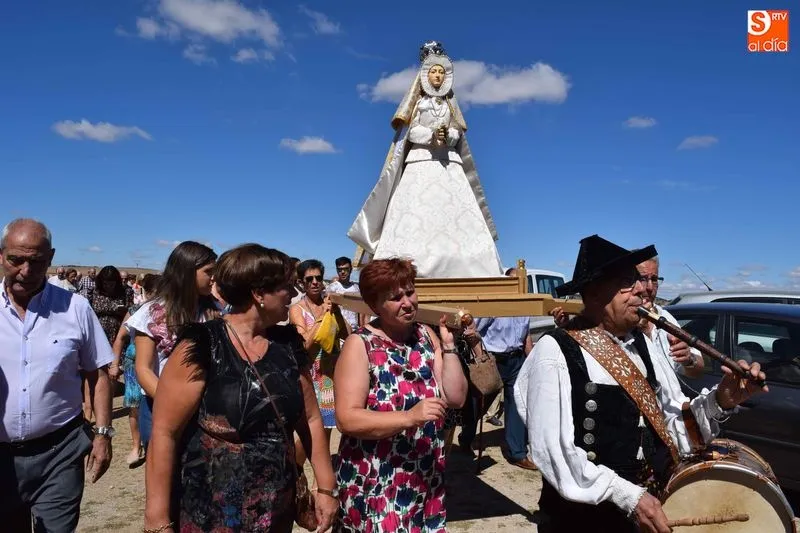 La Virgen de Otero recorrerá el lunes los alrededores de la ermita