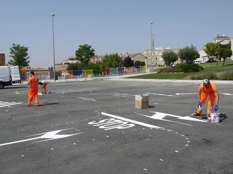 Foto 3 - El Ayuntamiento de Carbajosa trabaja ya en la creaci&oacute;n de un circuito de seguridad vial en el...