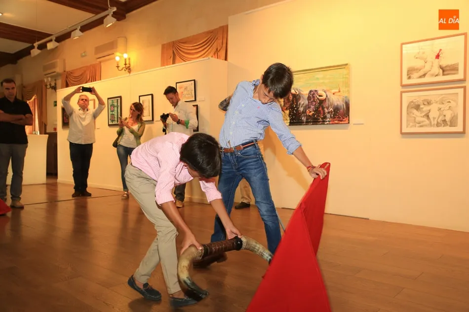 Foto 5 - La Tauromaquia protagoniza la exposici&oacute;n del Casino de Salamanca