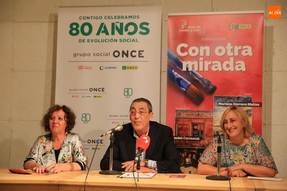 Foto 3 - &lsquo;Con otra mirada&rsquo;, la obra de cuatro artistas ciegos en la Casa de las Conchas