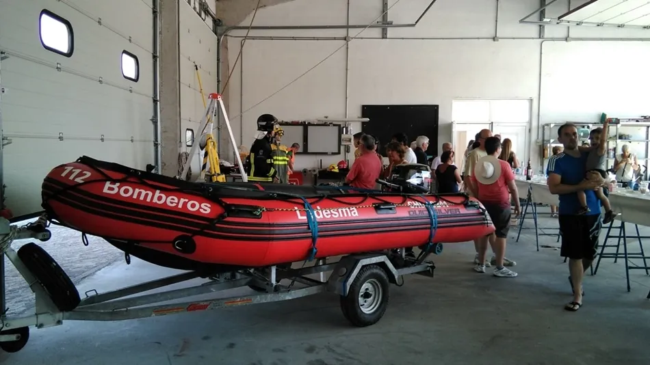 Foto 6 - Entretenida jornada en el parque de Bomberos de Ledesma con los ni&ntilde;os como protagonistas