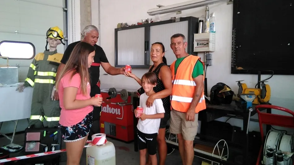 Foto 3 - Entretenida jornada en el parque de Bomberos de Ledesma con los ni&ntilde;os como protagonistas