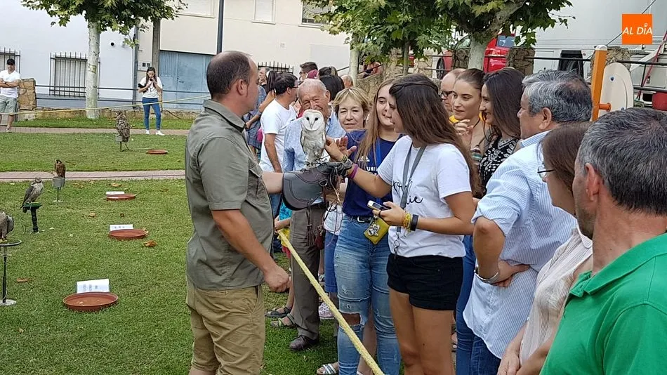 Foto 9 - Una entretenida exhibici&oacute;n de aves rapaces despide los festejos