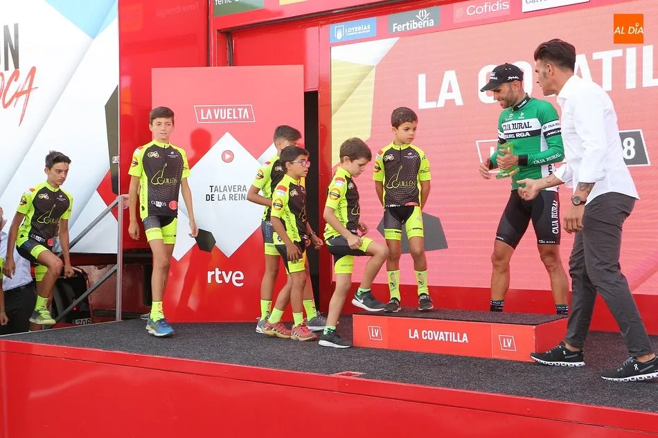 Foto 3 - La Escuela de Ciclismo Bejarana Ib&eacute;ricos Guill&eacute;n, protagonista en La Vuelta