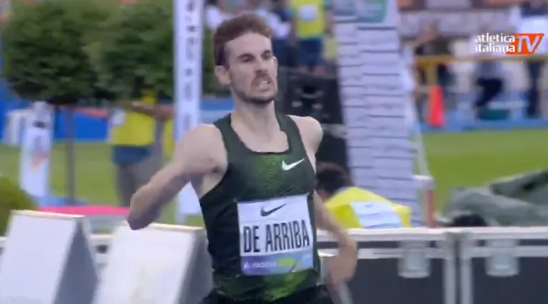 Álvaro de Arriba vence en tierras italianas pero no puede rebajar su mejor marca  