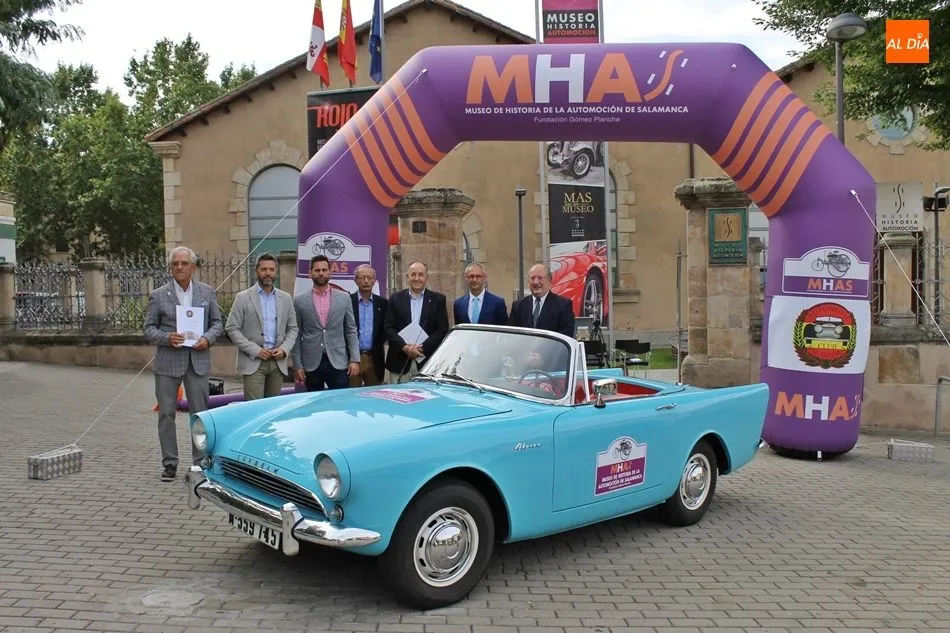 La presentación del Rally VIII Centenario’ tuvo lugar en el Museo de Historia de la Automoción. Foto de Isabel Rodríguez
