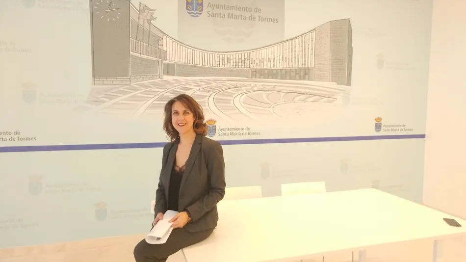 La concejal de Bienestar Social, Andrea García