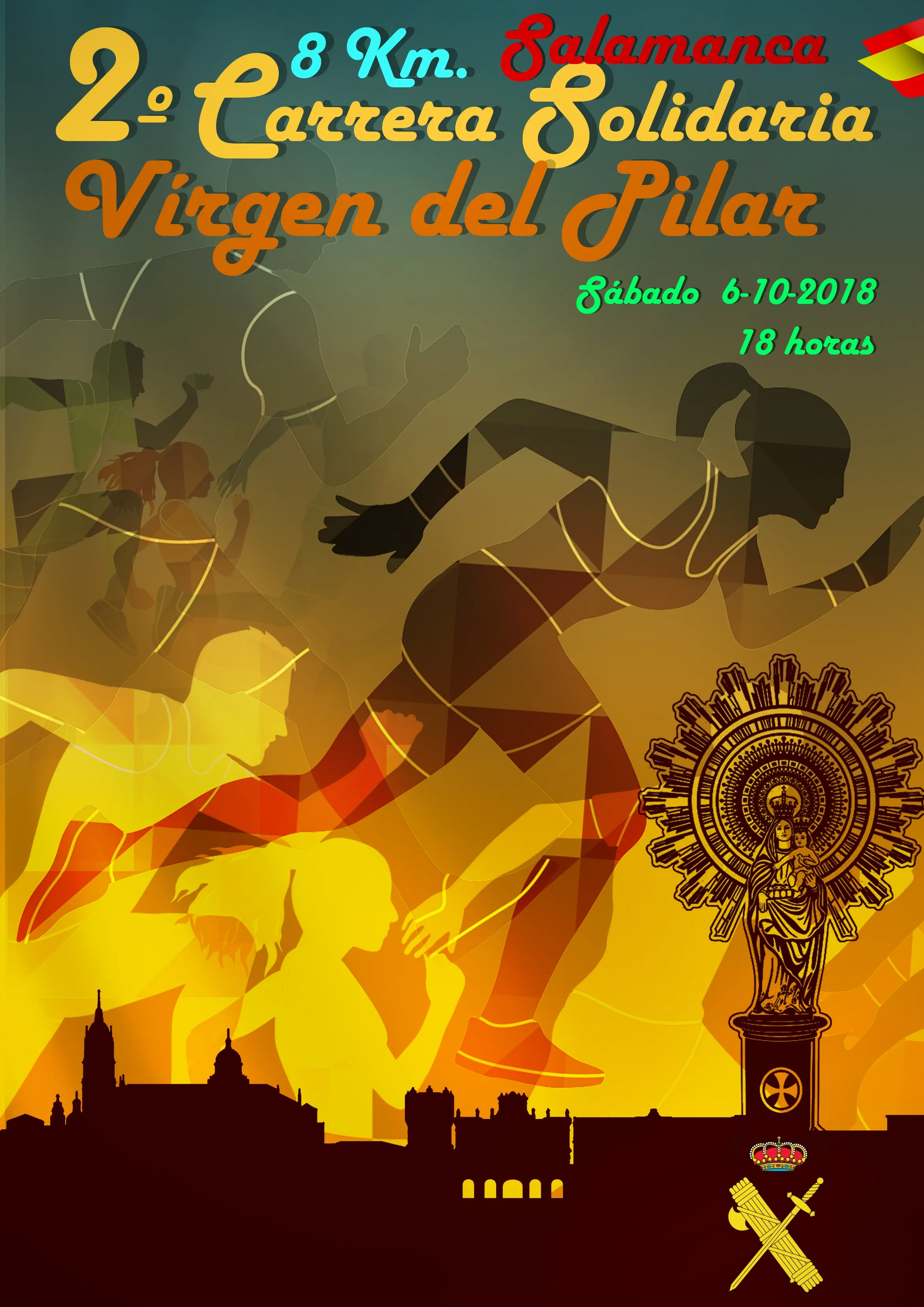 Foto 2 - La carrera solidaria Virgen del Pilar llega el 6 de octubre
