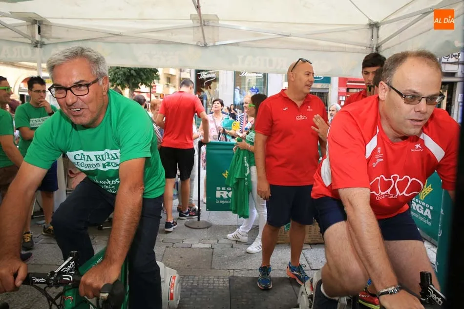 Foto 5 - La Bicicleta Solidaria de Caja Rural impulsa los proyectos de Aviva&nbsp;