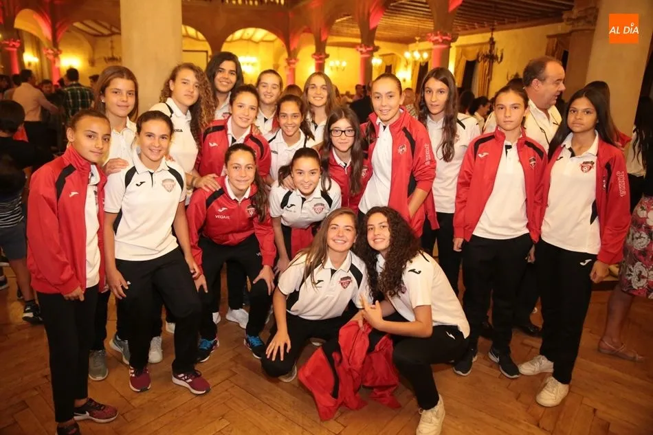 Merecido reconocimiento para el CD Salamanca FF y José María Rozas, premios Jorge DAlessandro. Fotos: Alberto Martín