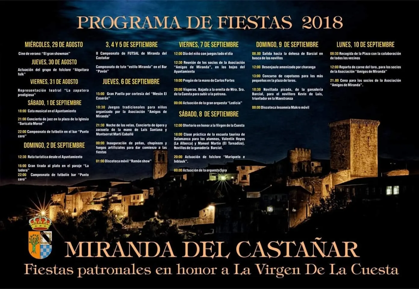 Foto 2 - La Virgen de la Cuesta iluminar&aacute; la noche serrana un a&ntilde;o m&aacute;s
