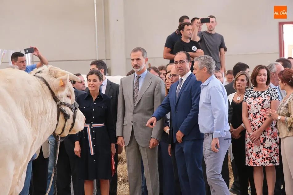Foto 3 - El ganadero Alberto Mart&iacute;n Gallego, segundo encuentro con Don Felipe en cuatro a&ntilde;os