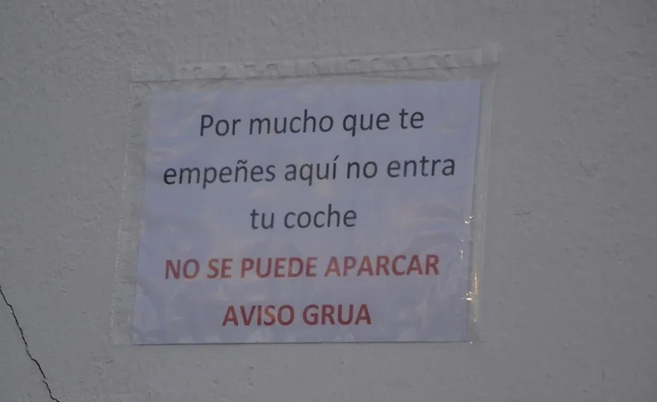 1Foto: Y además hay un rebaje en la acera  