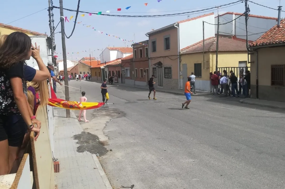 Foto 3 - Accidentado encierro en Cantalapiedra