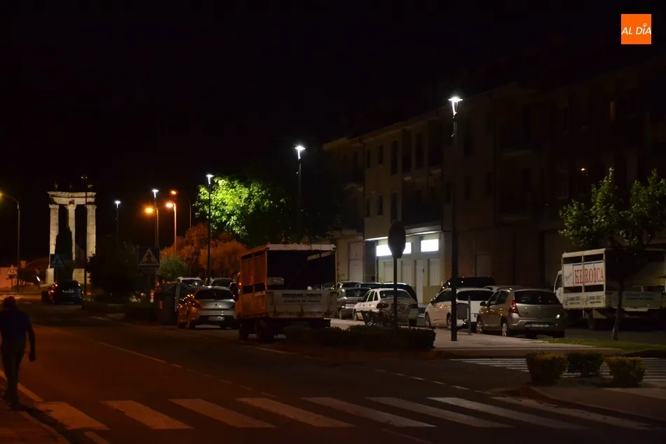 Foto 4 - Las Avenidas de Salamanca y de Portugal, y buena parte de su entorno, se pasan a los leds  