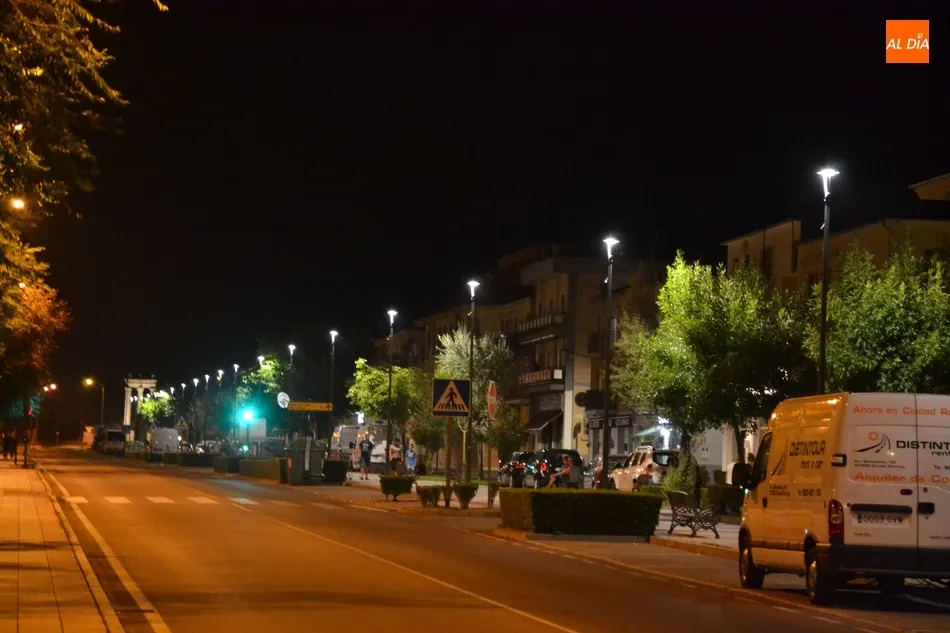 Foto 2 - Las Avenidas de Salamanca y de Portugal, y buena parte de su entorno, se pasan a los leds  