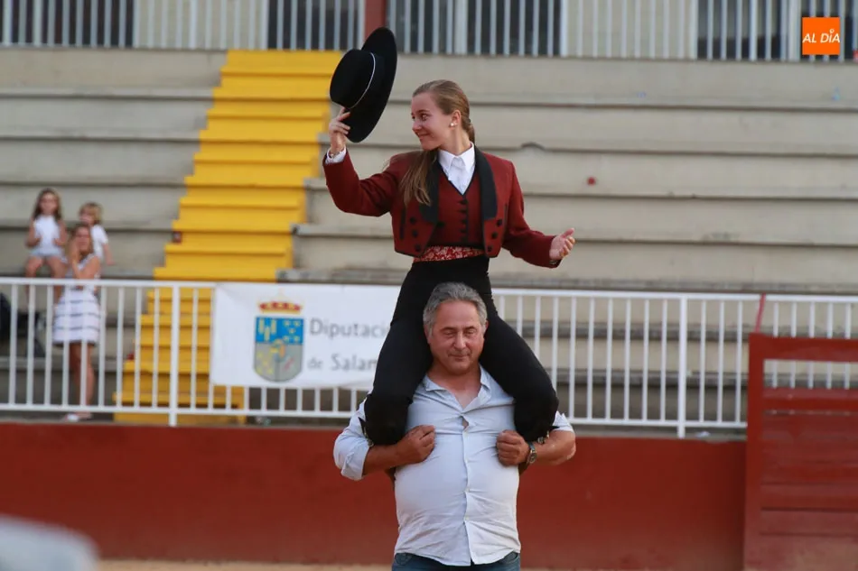 Foto 6 - Claudia Guti&eacute;rrez, vencedora de la primera jornada del certamen de Escuelas de Tauromaquia