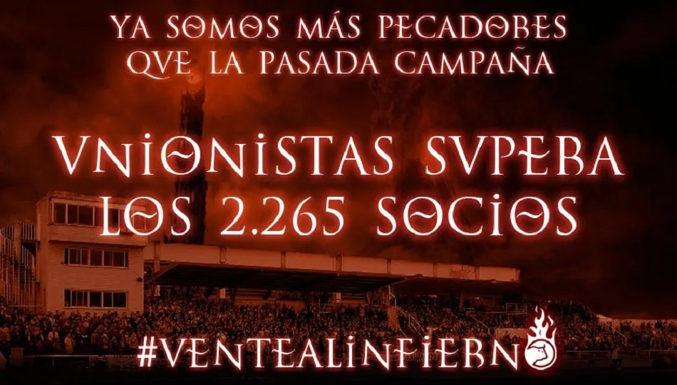 Unionistas de Salamanca CF supera los socios de la pasada temporada alcanzando los 2.269