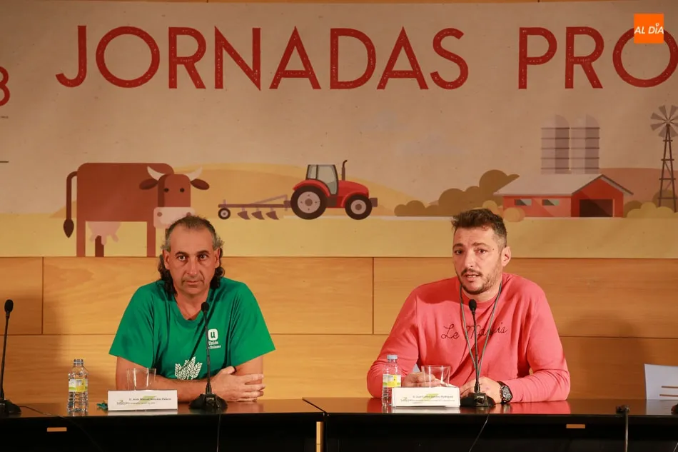 Jesús Manuel González Palacín y Juan Carlos Sánchez. Fotos: Alberto Martín