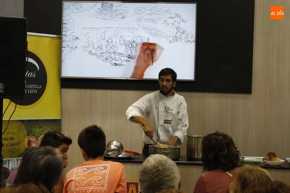 Foto 6 - Taller de cocina micol&oacute;gica con el cocinero salmantino Adri&aacute;n Casado