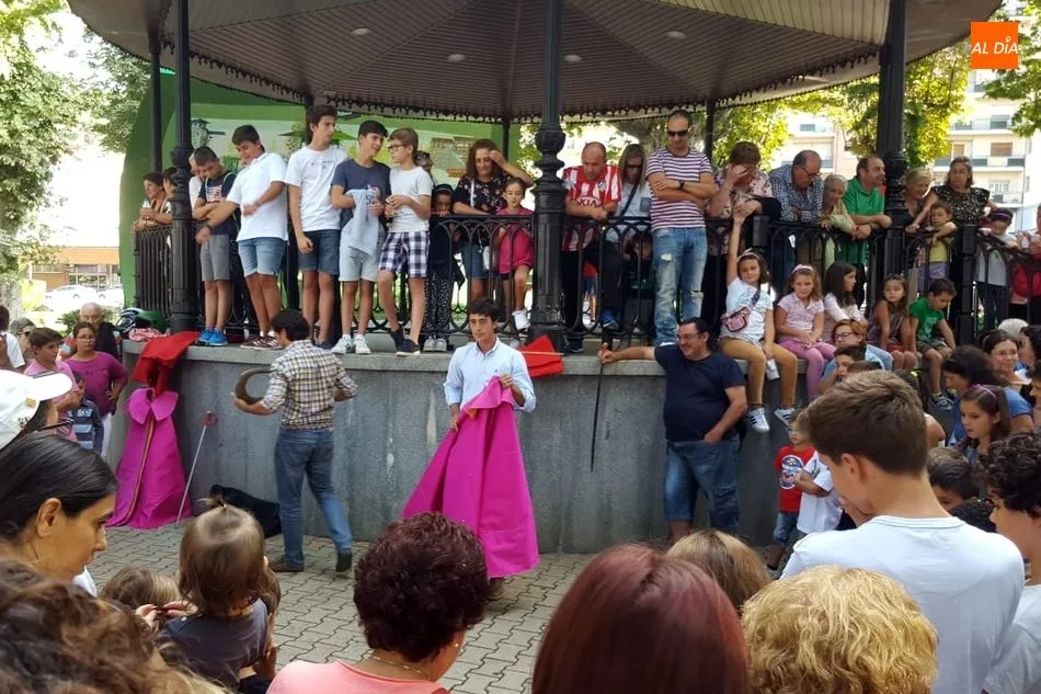 Foto 4 - Toreo de Sal&oacute;n en el parque municipal con El Capea  
