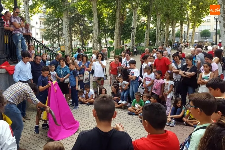 Foto 2 - Toreo de Sal&oacute;n en el parque municipal con El Capea  