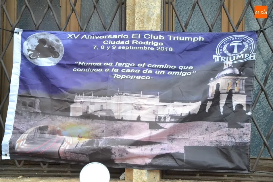 Foto 5 - Mir&oacute;briga acoge este fin de semana a 80 moteros de &lsquo;El Club Triumph&rsquo;  