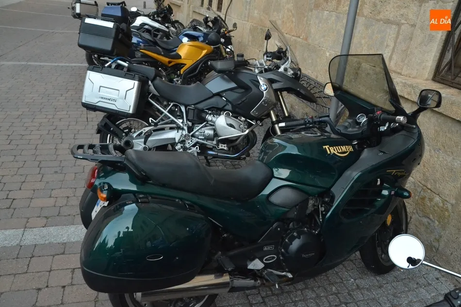 Foto 3 - Mir&oacute;briga acoge este fin de semana a 80 moteros de &lsquo;El Club Triumph&rsquo;  
