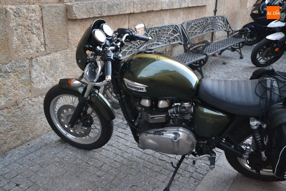 Foto 2 - Mir&oacute;briga acoge este fin de semana a 80 moteros de &lsquo;El Club Triumph&rsquo;  