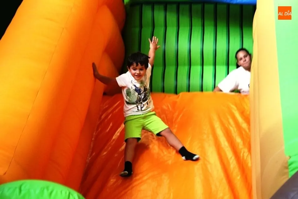 Los hinchables de Divertilandia tuvieron una gran acogida