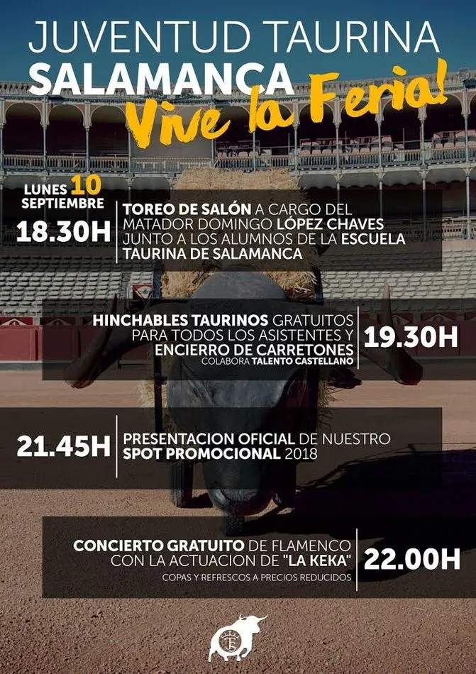 Foto 2 - Juventud Taurina ofrece el lunes una tarde cultural con toreo de sal&oacute;n, hinchables y flamenco  