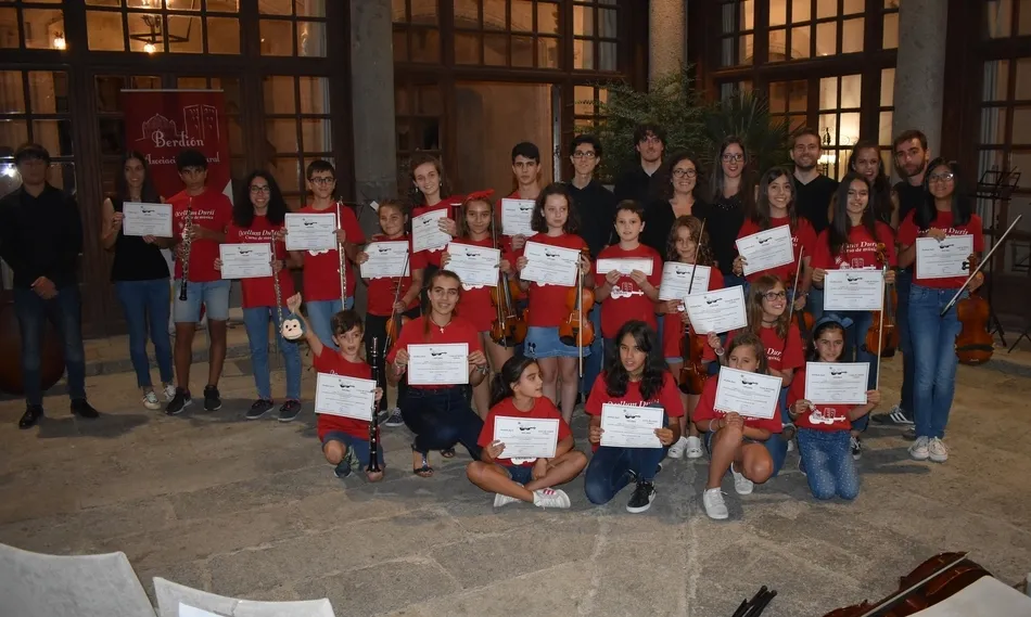 Varios jóvenes mirobrigenses toman parte en Zamora en el II Curso de Música Ocellum Durii  