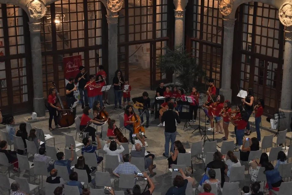 Foto 2 - Varios j&oacute;venes mirobrigenses toman parte en Zamora en el II Curso de M&uacute;sica Ocellum Durii  