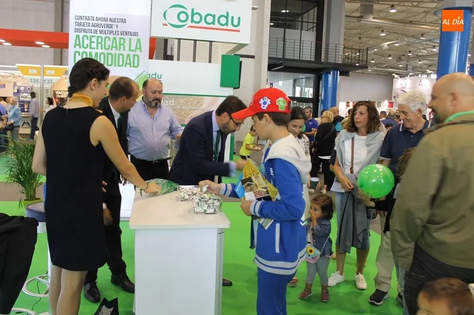 Stand de EspañaDuero en el pabellón central de Salamaq