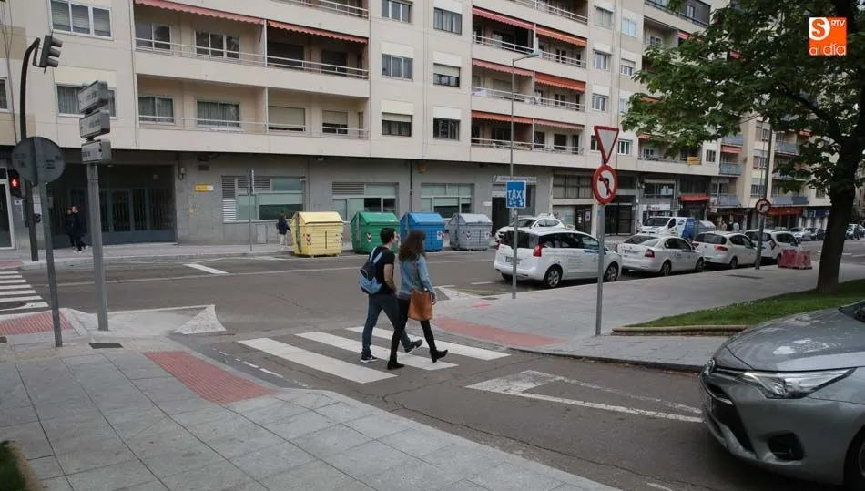 Viviendas en la avenida de Villamayor, en Salamanca