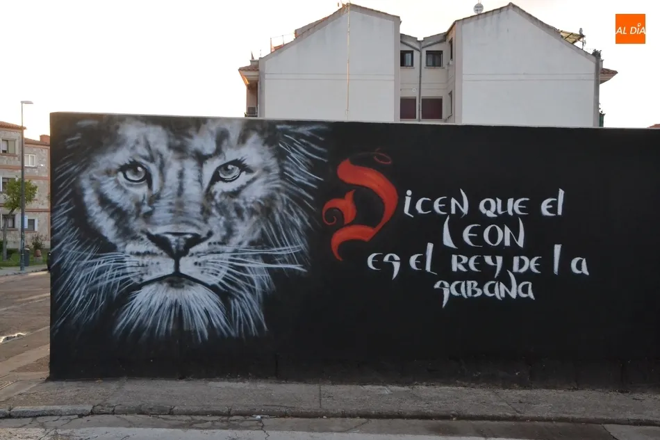 Foto 5 - 1Foto: El graffiti felino incorpora textos  