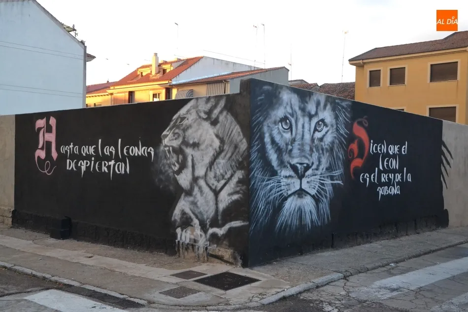 Foto 7 - 1Foto: El graffiti felino incorpora textos  